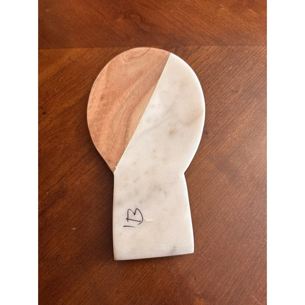 Mable/wood Spoon Test Metal Spoon Rest
